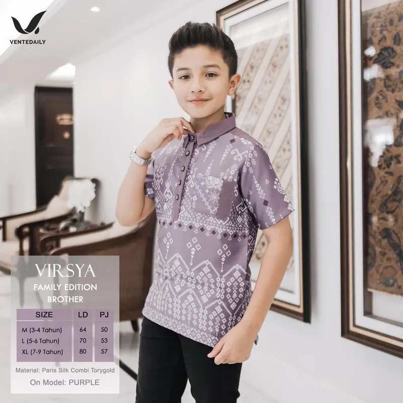 Virsya kemeja anak 3