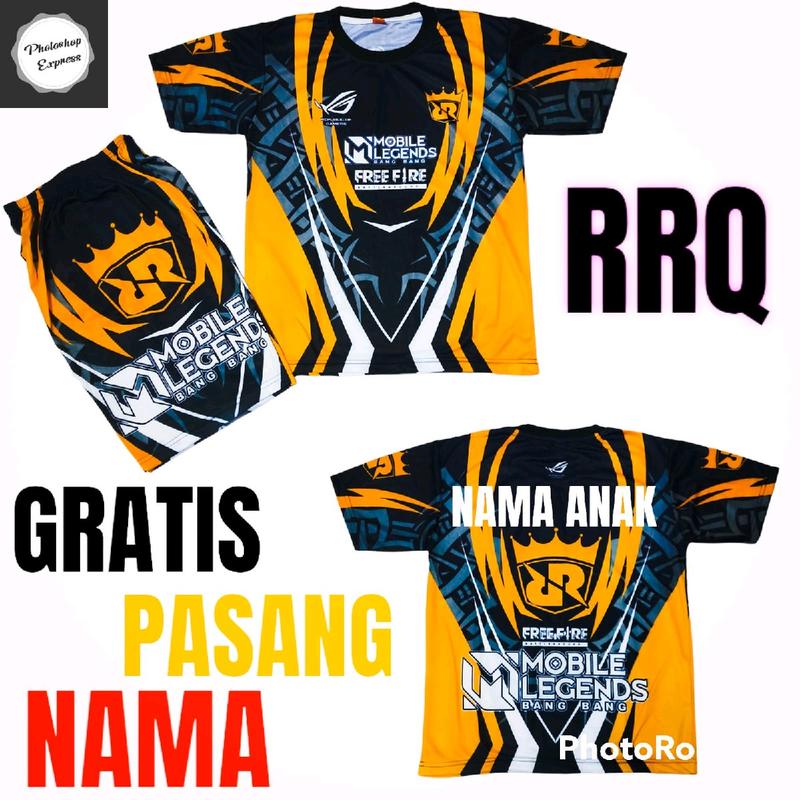 SETELAN BAJU GAMING TEAM SQUAD EEVOOS Lengan pendek Poliester Bisa Dicuci Dengan Mesin 2