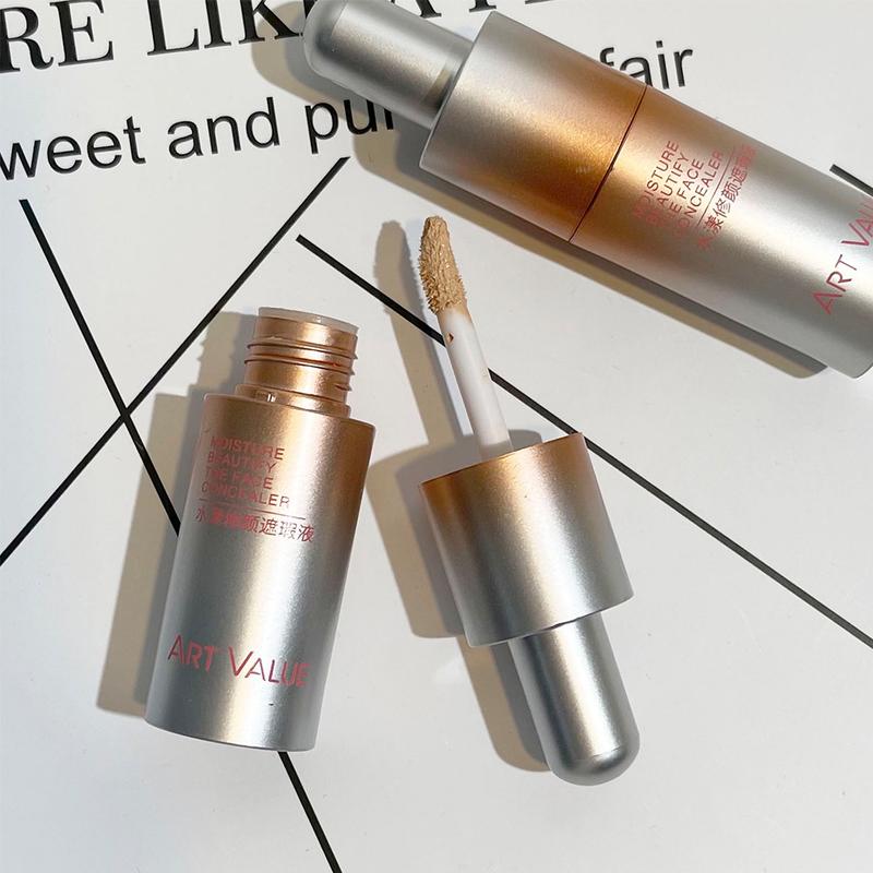 Art Value Aqua Correcting Concealer Liquid Texture Moisturizing Skin-Friendly Delicate Non-Cakey Brightening Nude Makeup Versatile 3