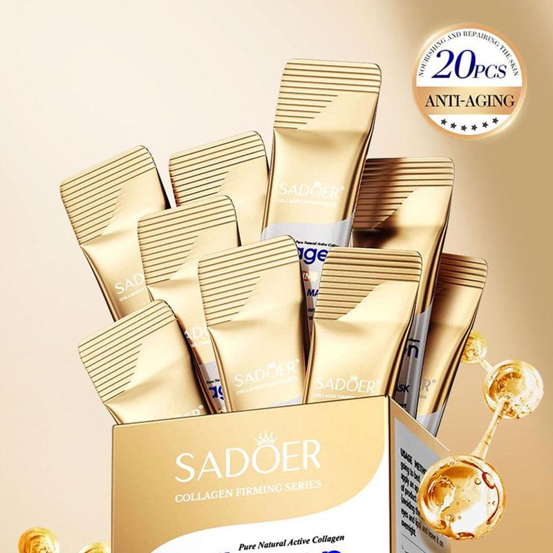 Product Introduction of SADOER Hydrating Moisturizing Sleeping Mask Skin Care Mask Facial H5E6 26