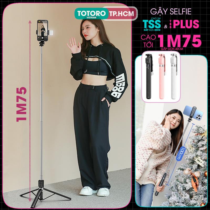 Tripod điện thoại Gậy chụp ảnh 3 chân TSS Selfie Stick Cây chụp hình cầm tay - Quay video phim - Livestream