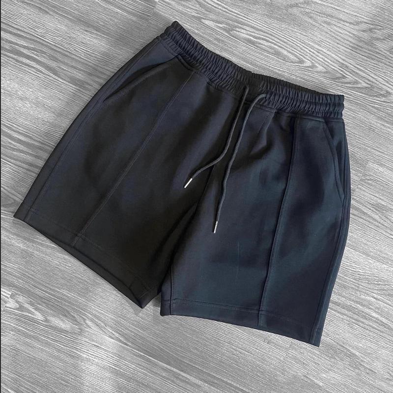 COMBO 2 Quần Short unisex nam nữ chất cotton cao cấp, phong cách thể thao, mặc thoáng mát, co dãn 4 chiều, quần đùi nam nữ, basi Sport Quần Ngố 5