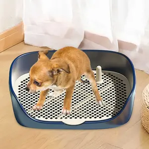 Baoblaze Tempat Pipis Anjing Kucing Pet Training Potty Tray Detachable - BB-40