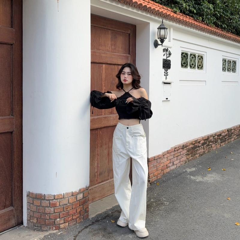 [SMOR] Quần kaki ống rộng lai giữa TOTE | BigBuy360 - bigbuy360.vn