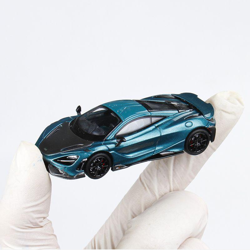 Product Introduction of Mclaren 765 Senna อัลลอยรถรุ่น แมกไซเดส สเกล 1:64 ของสะสม เหมาะสำหรับการแสดงผล ของขวัญปีใหม่ จัดส่งภายใน 48 ชั่วโมง 5