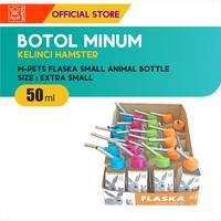 Gambar M-Pets Flaska Small Animal  Bottle 50 ml / Botol Minum Hamster - tempat minum hewan dari M-Pets Volk Pets Indonesia Kota Tangerang 3 Tokopedia