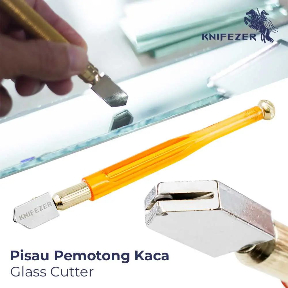 Pisau Pemotong Kaca Glass Cutter Diamond Cutting Tool - L9