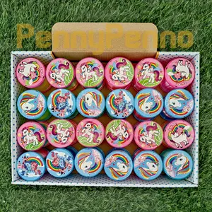 Mainan Anak PER Slinky Yoyo Warna Besar Nyala Lampu Led (1 Pcs)