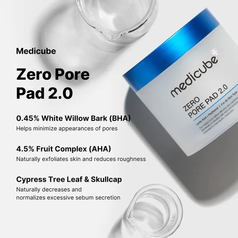 Toner miếng không lỗ chân lông MEDICUBE ZERO PORE PAD 2.0 5