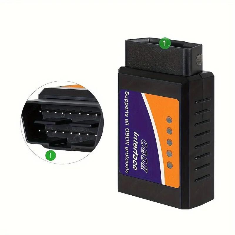 OBD2 Scanner, Wireless OBD2 Car Diagnostic Scanner, Car Fault Code Reader, Professional Car Diagnostic Tool for Android, iOS & Windows 0