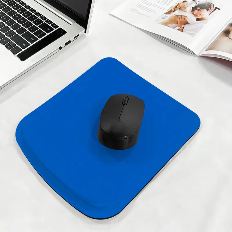 EVA Material Wrist Rest Mouse Pad Personalized 3D Solid Color Wrist Rest Pad Soft Comfortable Non-slip Hand Rest Pad Wholesale