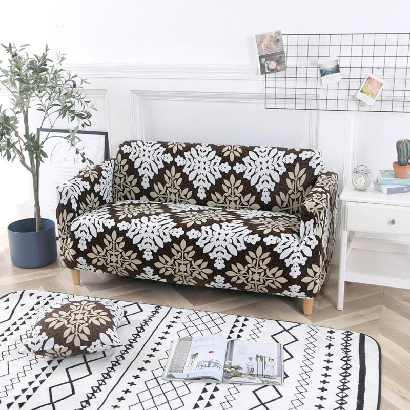 Floral Pattern Sofa Cover, 1/2 Counts Soft Comfortable Sofa Slipcover, Sofa Protector for Home Living Room, Home Decor 0