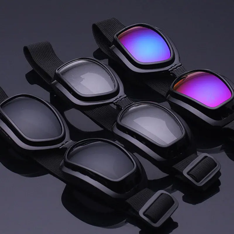 Protection Goggles Clear Glasses Motorcycle Riding UV Protection Goggles Wind Dust Dustproof Cycling Outdoor Sport Goggles