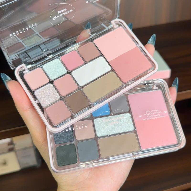  Bảng Phấn Mắt Má Tạo Khối 4 in 1 GOGO TALES Heart Racing GT724 - GogoTales nội địa trung clio 10 