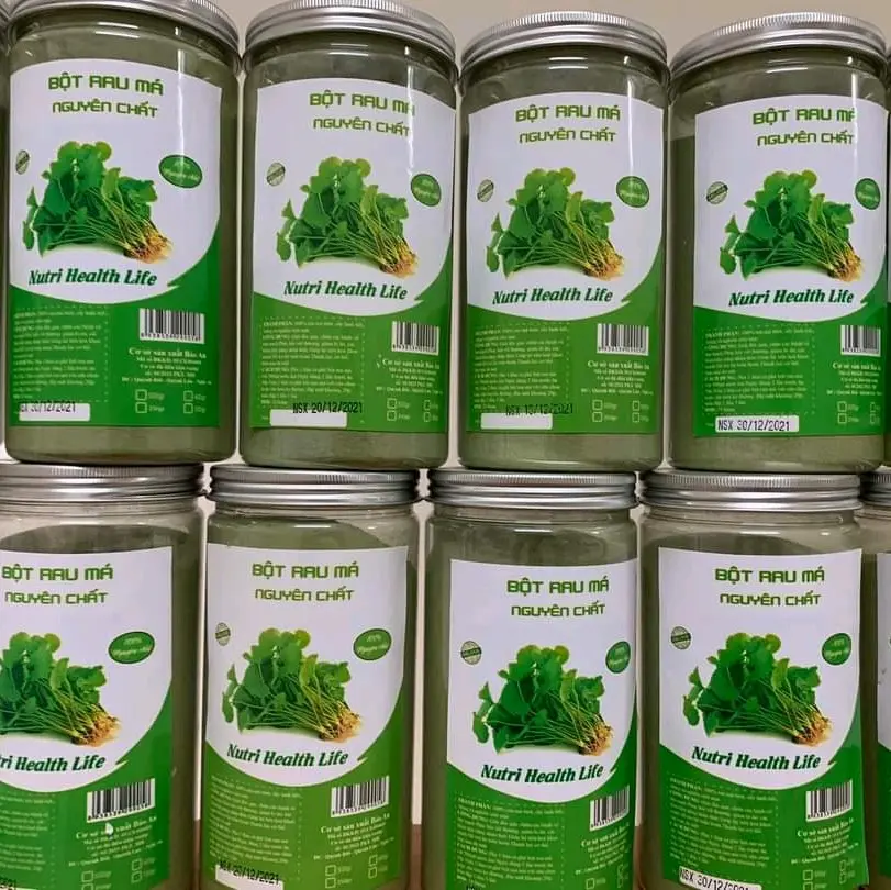 BỘT RAU MÁ NGUYÊN CHẤT SẤY LẠNH UỐNG VÀ ĐẮP MẶT