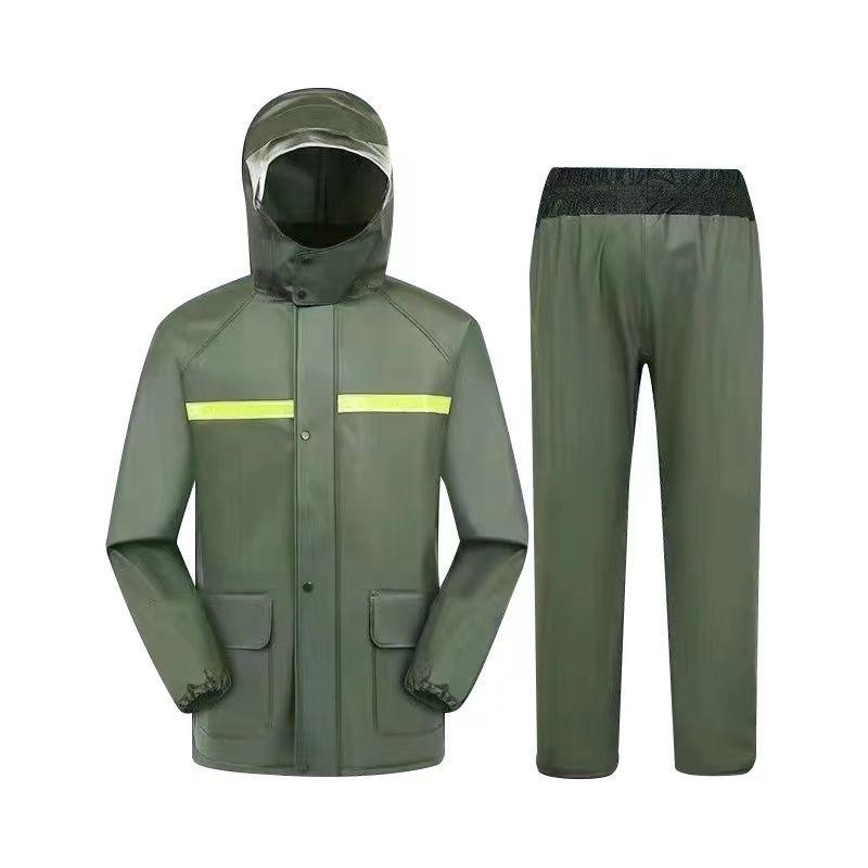 Product Introduction of Bộ Áo Mưa Và Quần Đi Mưa Cao Cấp, Dành Cho Người Lớn Unisex, Dày Hai Lớp, Phản Quang, Thích Hợp Đi Mưa, Bộ Hai Mảnh, Năm 2025 3