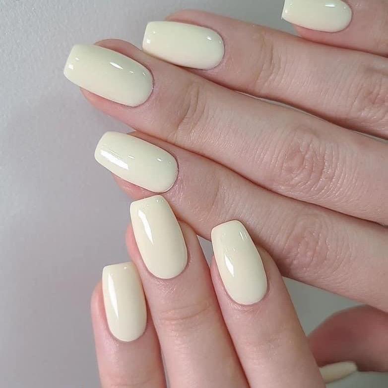 sơn gel màu trắng sữa tôn da phụ kiện làm nail Vẽ Nail