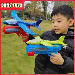 Duffy Toys Mainan Anak Pesawat Terbang Berlampu Mainan Mainan Tembakan Pesawat terbang anti rusak