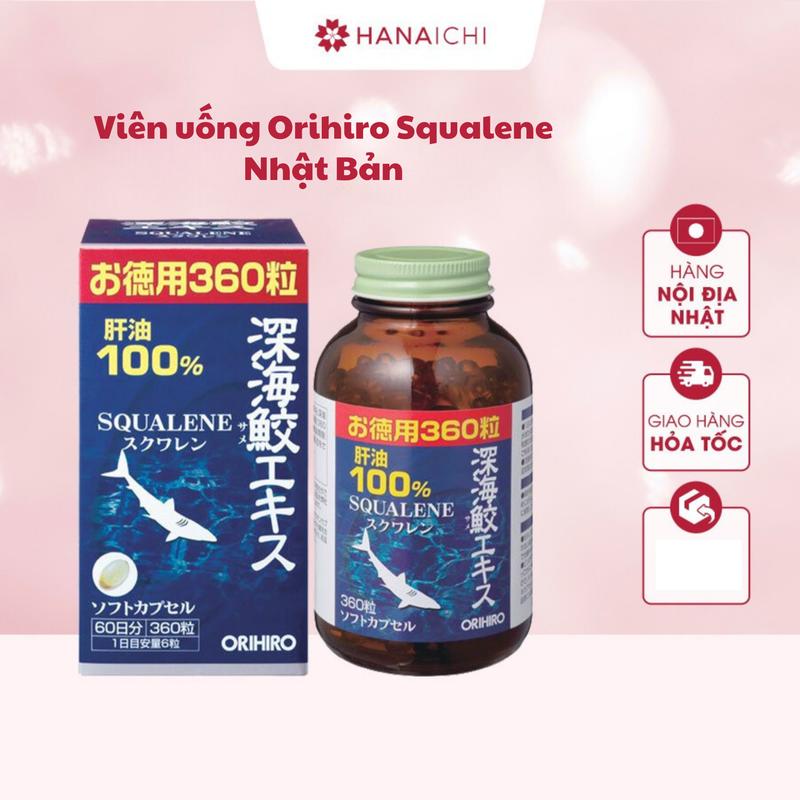 Viên Uống Hỗ Trợ Xương Khớp sụn vi cá mập Orihiro Squalene Nhật Bản