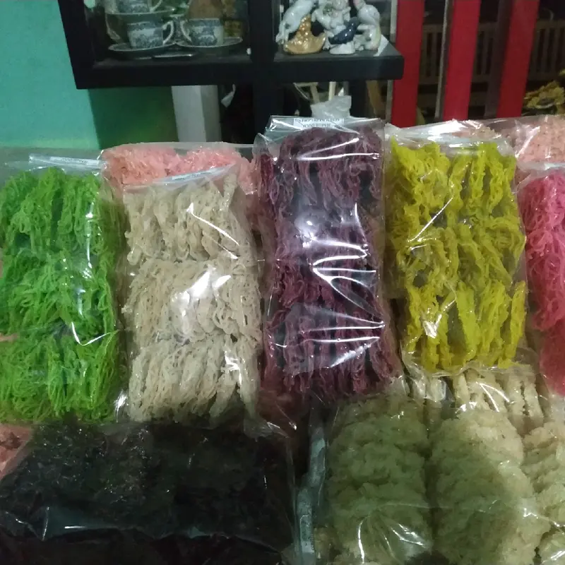 Kerupuk Renggining / Rangining Mentah Tepung beras 0