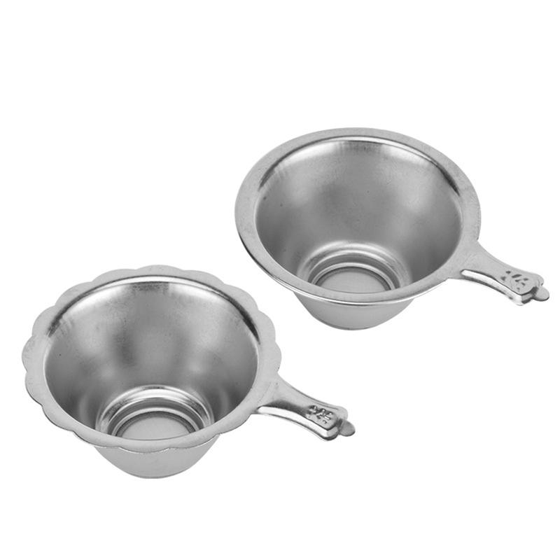 Stainless Steel Reusable Tea Infuser Tea Strainer Teapot Loose Tea Leaf Spice Mesh Fine Filter Kitchen Accessories with Handle 3