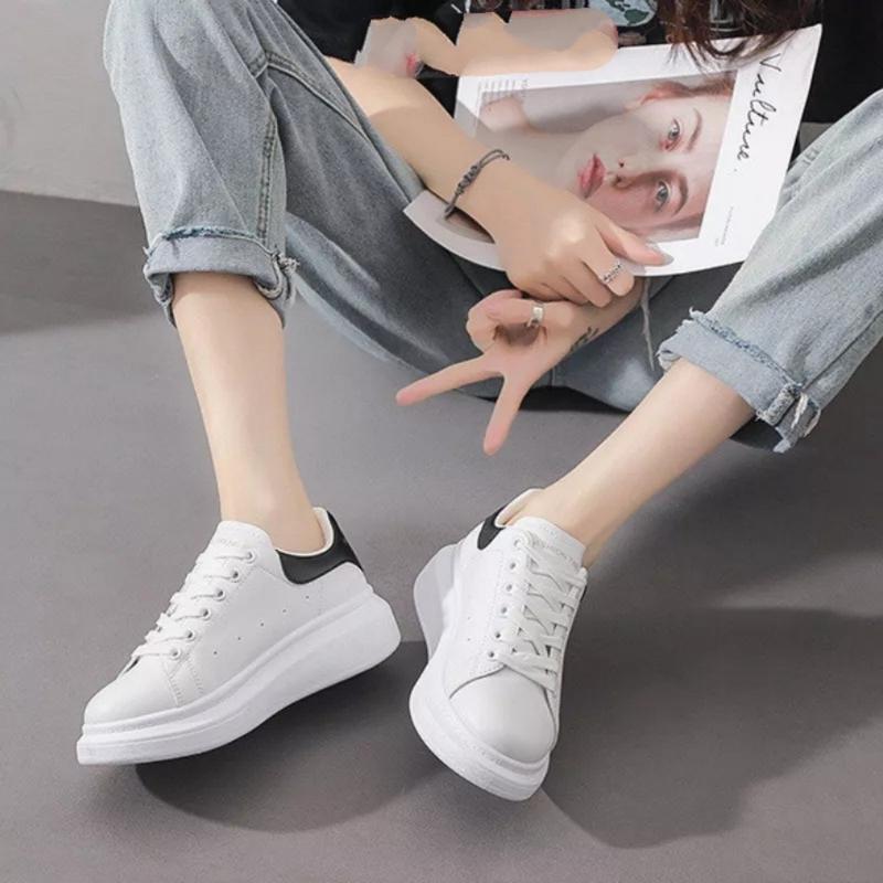 Product Introduction of Giày thể thao giày cặp tăng chiều cao nam nữ (MQ1) khâu full đế đóng hộp cẩn chận Sneaker Shoes Đế Bằng af1 4
