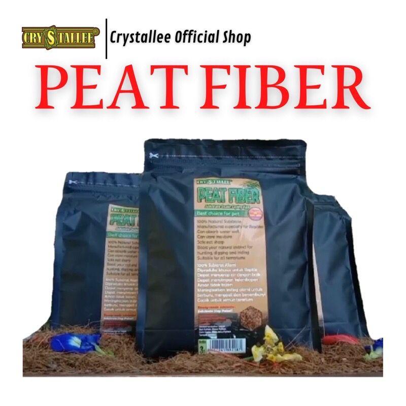 Crystallee Peat Fiber || Substrate alas kandang 1
