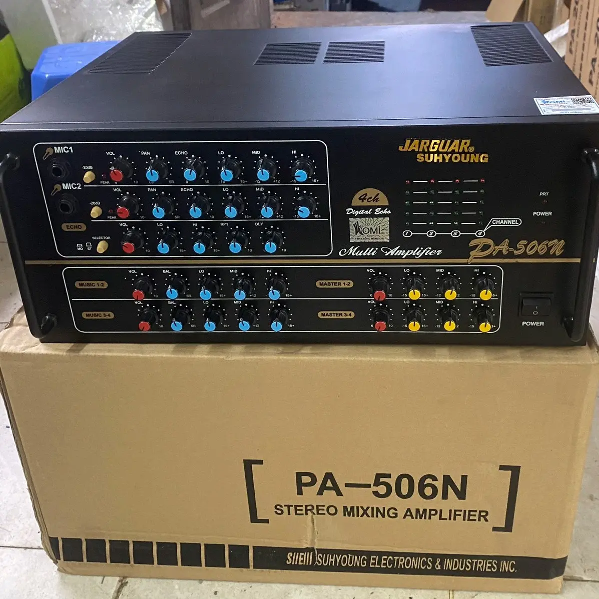 Amply 506N 16 sò AC sò to mạch đỏ hàng loại 1 Nghe Nhạc