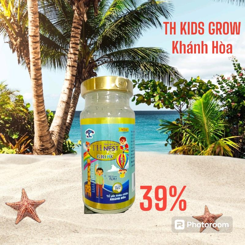Combo 10 hủ Yến sào cao cấp THnest kids Grow khánh hòa,150ml,39% yến tươi cho bé thơm ngon bổ dưỡng. 4