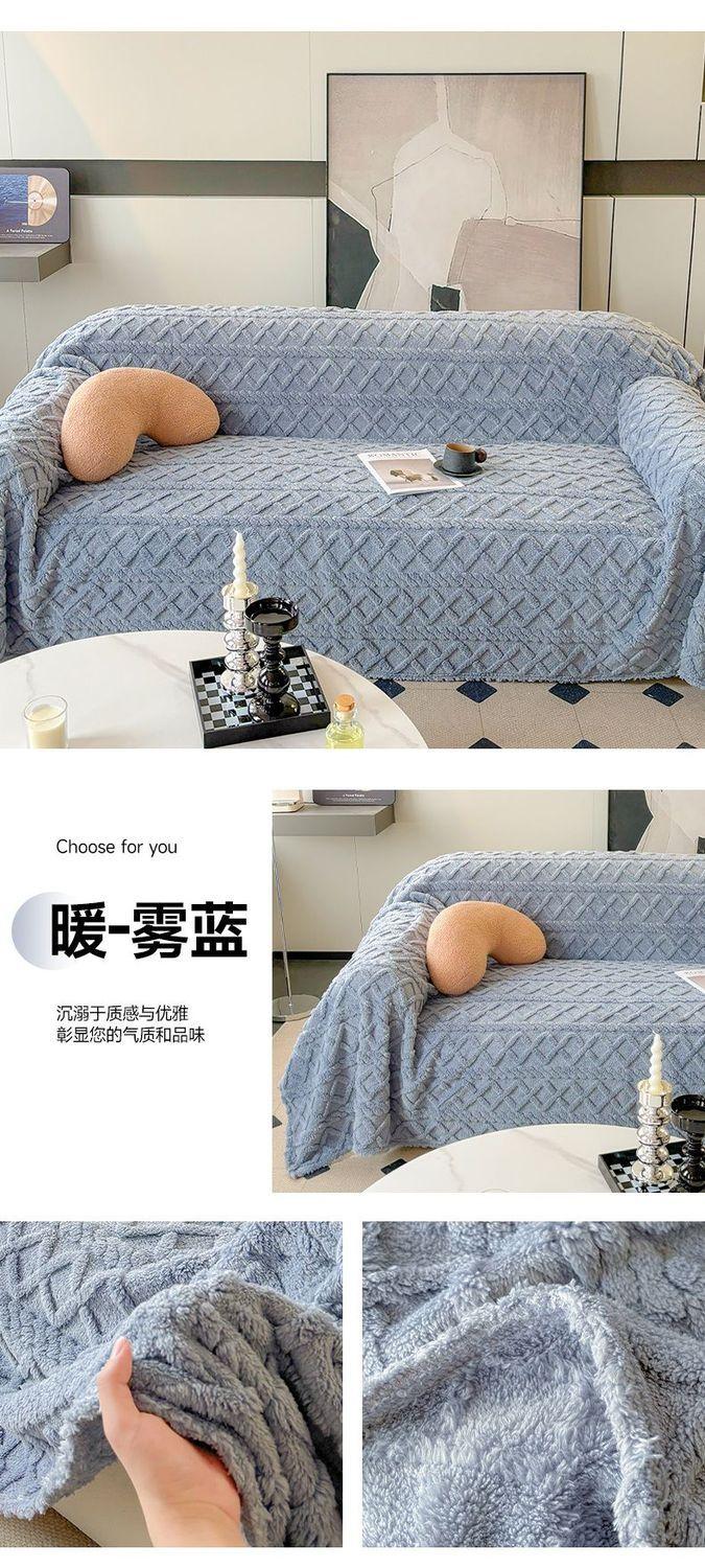 Product Introduction of [ 28k People Collection] Anti-Cat Scratch Sofa Cover Cloth, Internet Celebrity, All-Season Non-Slip Sofa Towel, Full-Coverage Luxury Blanket 24