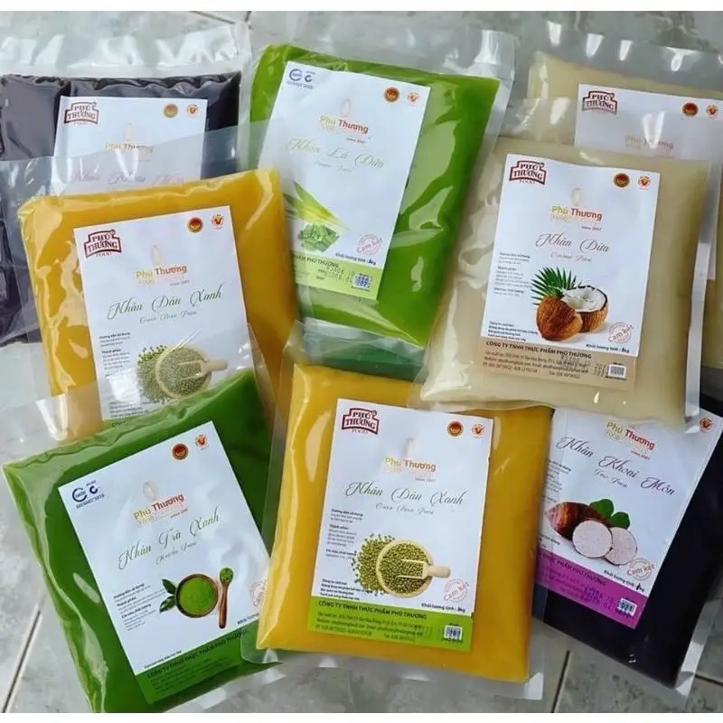 [ĐỦ VỊ]NHÂN PHÚ THƯƠNG Đầy Đủ Các Loại ĐẬU XANH sên sẵn Food 1kg