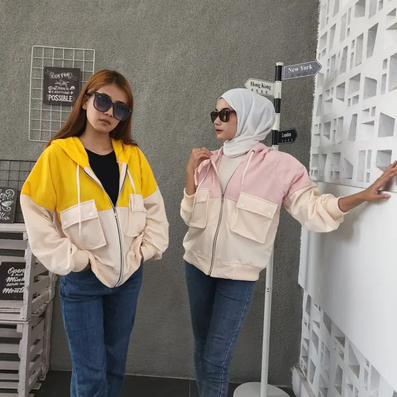 (COD) (SYUA PROJECT) ELUA TONA JAKET STANDAR CEWEK LUCU 3