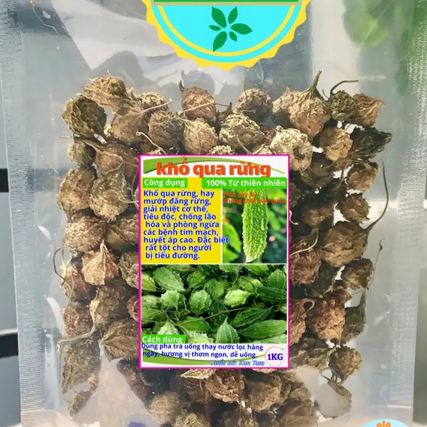 Khổ qua rung nguyên trái loại có gai (mướp đắng)