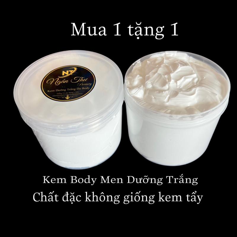 Combo 2 Hu Kem Body MEN 500g Trắng Nhanh Hỗ Trợ Dưỡng Trắng Da Body - K Cần Ủ K Bết Rít Women Nữ Dưỡng Body Dưỡng Da Body