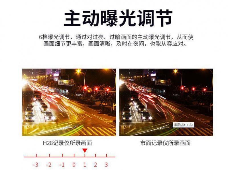 Product Introduction of K Driving Recorder Hd Dual Lens Streaming Media Car Rearview Mirror Panoramic Reversing Image Parking Surveillance 8