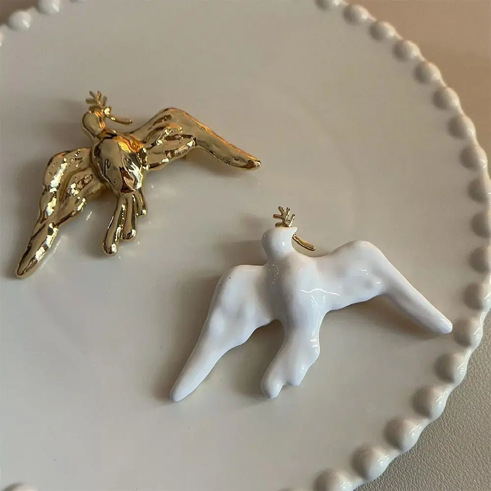 Olive Tree Pin Unique -Plated Peace Dove Brooch Vintage Elegant Olive Branch Pin Retro ...
