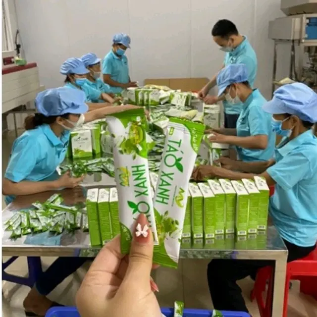 Trà táo xanh hàng công ty (Hộp 15 gói)