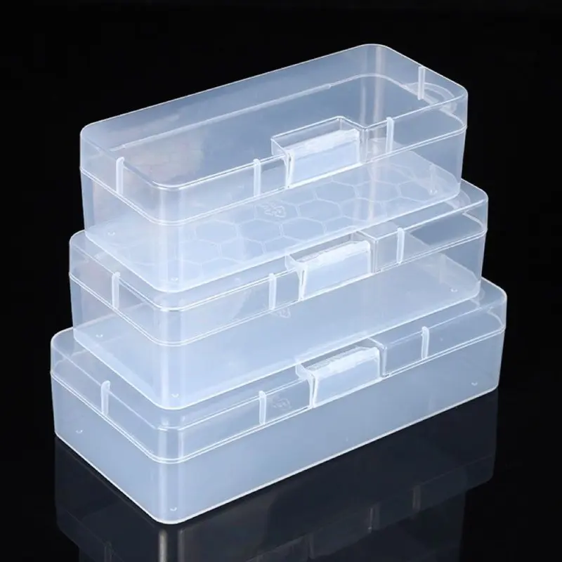 Plastic Storage Box Rectangular Storage PP Square Transparent Storage ...