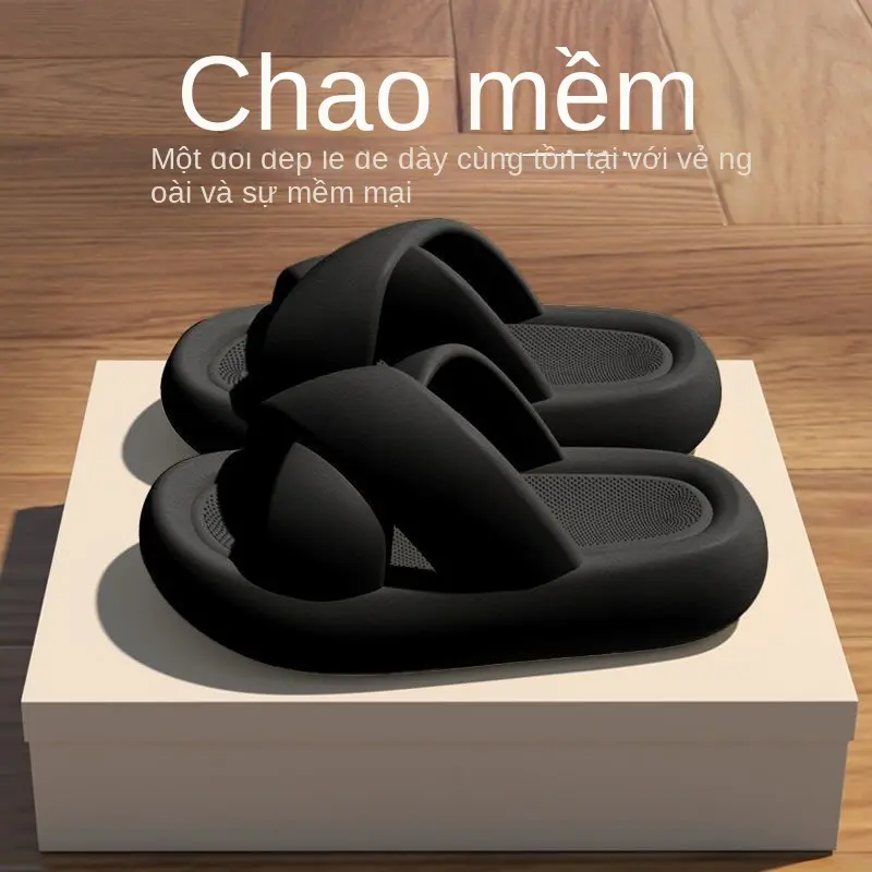 Dép Lê Quai Vải Twill, Dành Cho Nữ, Khử Mùi, Đế Dày, Phong Cách Hàn Quốc