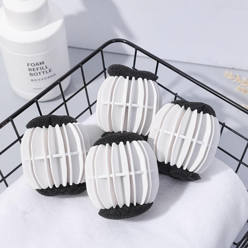 Bóng Giặt Chống Nhăn, Có Thể Tái Sử Dụng, Bộ Lọc Làm Sạch Máy Giặt, Bóng Làm Sạch Cọ Rửa Ma Thuật, Có Sẵn Trong 1 / 2 / 4 Cái 7