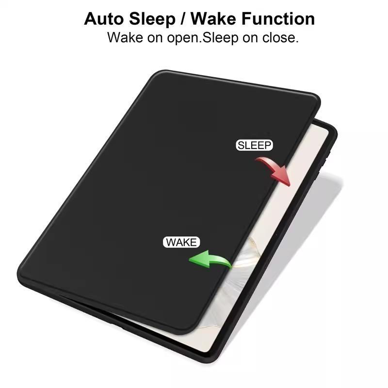 Product Introduction of For Honor Pad X8a Pad 9 12.1 2023 Magicpad 13 Inch Pad8 12 V8 Pro X9 X8 Pro 11.5 X8 Lite 360 ° Rotating Case with Pen Sleeve 3
