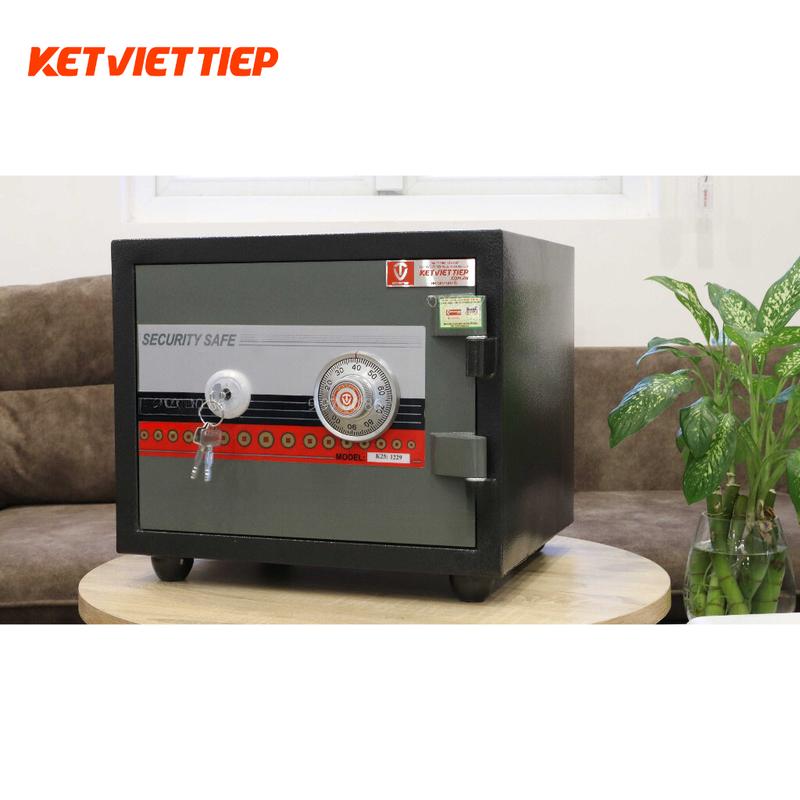 Két sắt Việt Tiệp chống cháy K25 BLN khóa cơ chính hãng, chống cháy tốt, Bảo hành chính hãng 5 năm 4