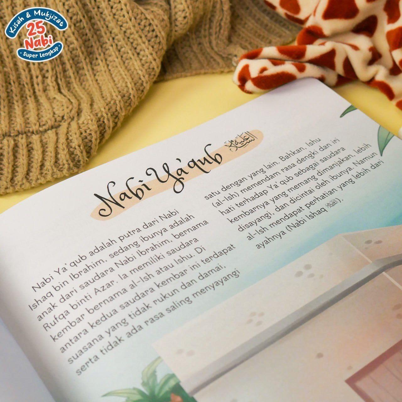 Buku Cerita Anak - Kisah dan Mukjizad 25 Nabi Super Lengkap - Usia 7+ - Hardcover - Ziyadbooks Books