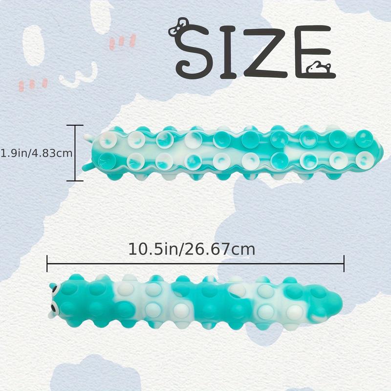 Fidget Toys Suction Push Pop Bubble Fidget Poppers Sensory Toy Silicone Anxiety Stress Relief Toys for Kids Gift 2
