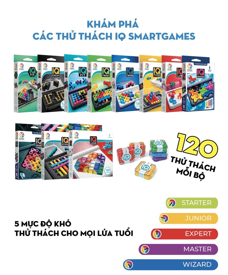 Product Introduction of Đồ chơi thông minh SmartGames IQ Puzzler Pro -  Thử Thách 2D & 3D cho bé từ 6+ 2