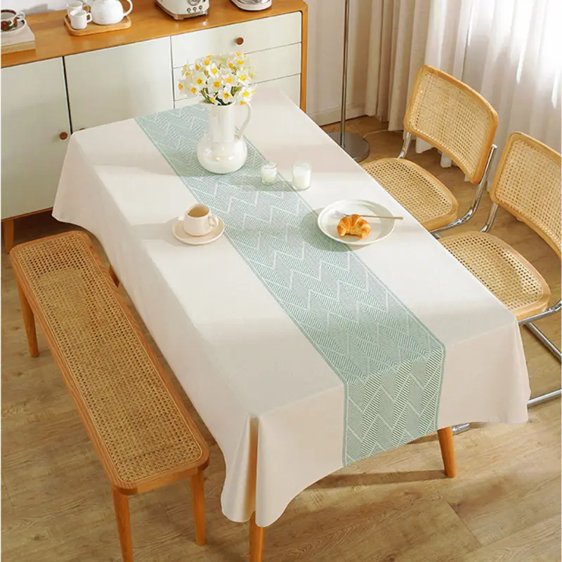 Khăn Trải Bàn Chống Thấm, Khăn Trải Bàn Decor, Trải Bàn Ăn, Bàn Trà, Bàn Làm Việc, Phong Cách Bắc Âu 3