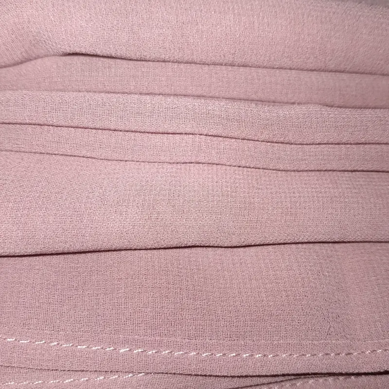 KERUDUNG PERSEGI EMPAT DUSTY PINK BAHAN HALUS Jilbab Lembut 2