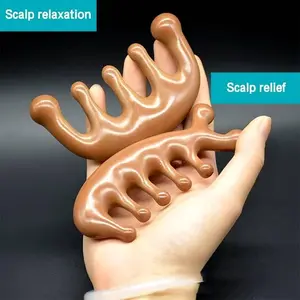 COD [Top Choice] Sandalwood Head Massage Comb – Ideal for Meridian Dredging, Stress Relief, and Improved Health, Natural Wellness Tool for Head and Scalp Care