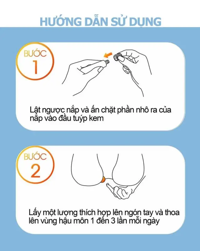 Kem Bôi Trĩ Nội Trĩ Ngoại Trĩ Hỗn Hợp NHẬT BẢN Giúp Co Nhanh Búi Trĩ Giảm Đau Rát Hậu Môn Hiệu Quả 20g Kem trị bệnh trĩ 7