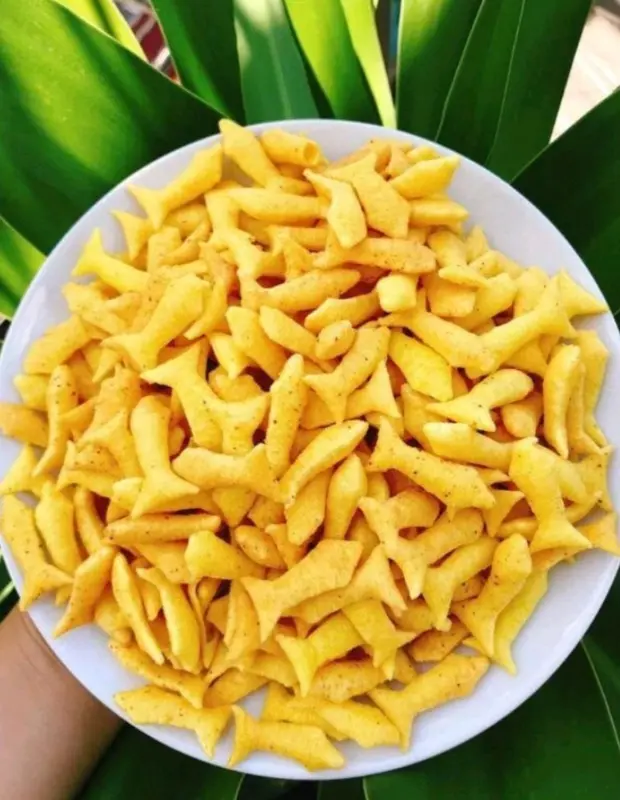 Combo 6 món (3kg Đủ, Miễn Phí Vận Chuyển) Xương Chó 500g - Nui Chiên Bơ 500 g - Tăm Que Ngó Sen 500g - Tăm Đậu Hà Lan 0.5kg - Bim Cá 0.5 kg - Đùi Gà Cay Giòn 500gr 7